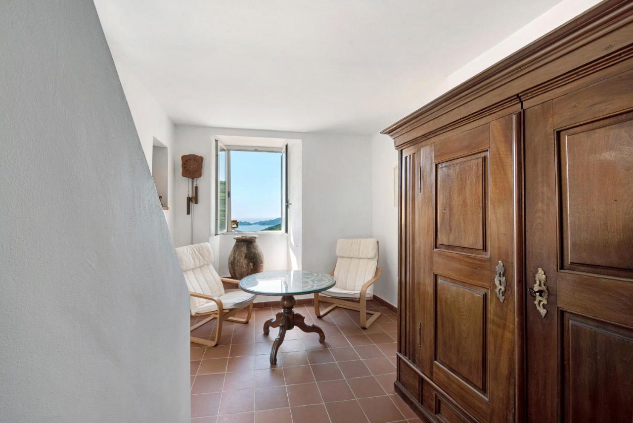 Cottage Con Vista Mare Zoagli Exteriér fotografie